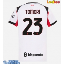 AC Milan Fikayo Tomori #23 Replica Away Shirt Ladies 2025-26 Short Sleeve
